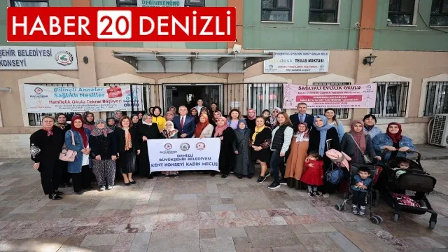 Denizli’de 'Benim Mahallem' projesi devam ediyor