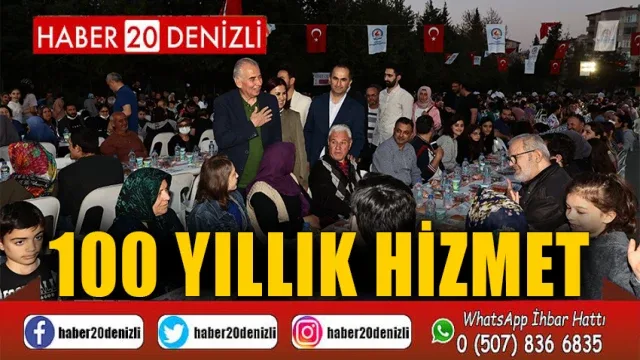 100 yıllık hizmet