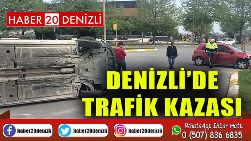 Denizli'de Trafik Kazası