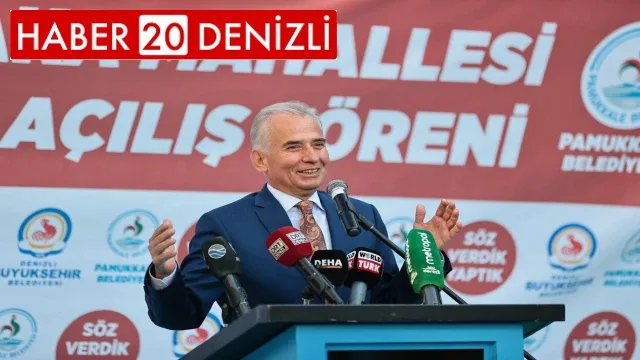 Büyükşehir’den altyapı, Pamukkale Belediyesinden üstyapı