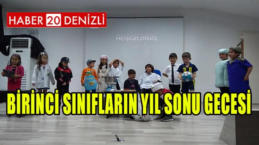 Çameli'de Birinci Sınıfların Yıl Sonu Gecesi