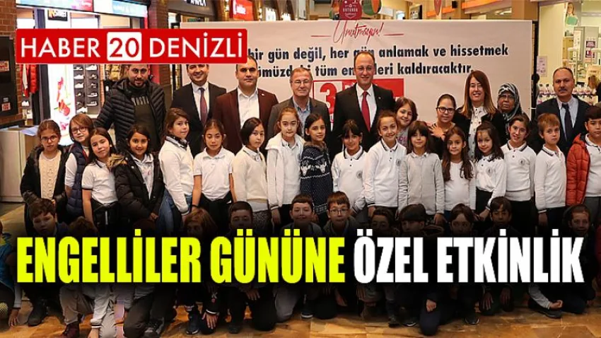 Pamukkale Belediyesi’nden Engelliler Gününe Özel Etkinlik