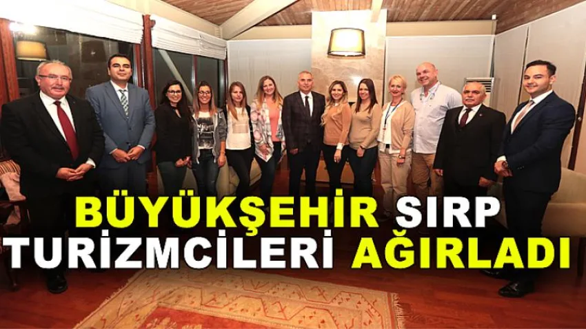 Büyükşehir Sırp Turizmcileri Ağırladı