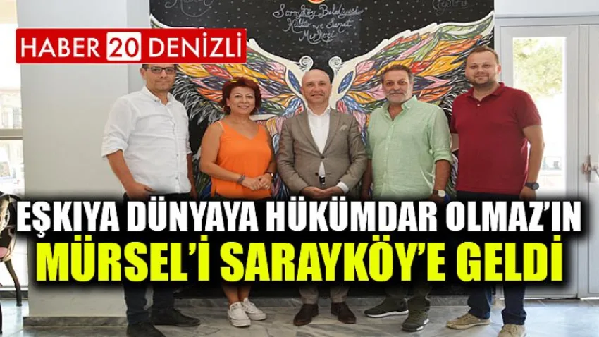 Eşkıya Dünyaya Hükümdar Olmaz’ın Mürsel’i Sarayköy’e geldi