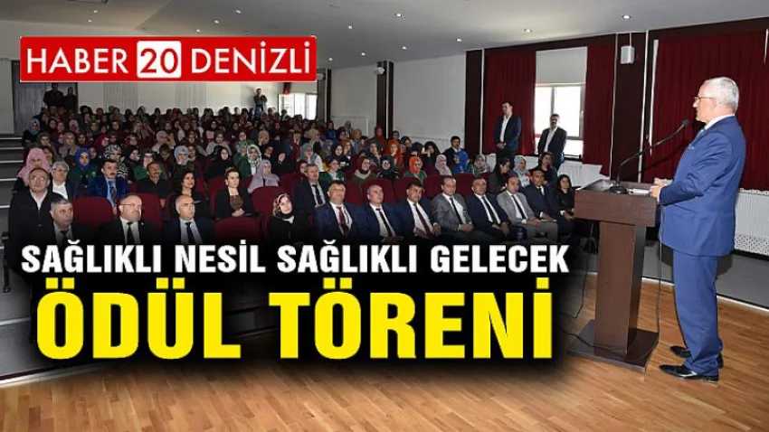Sağlıklı Nesil Sağlıklı Gelecek Ödül Töreni