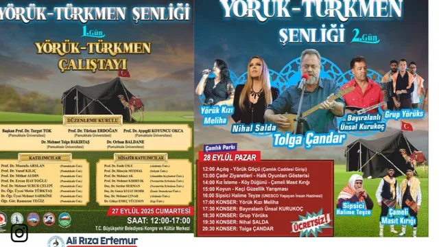 T.C. Pamukkale Belediyesi Yörük-Türkmen Şenliği Davet