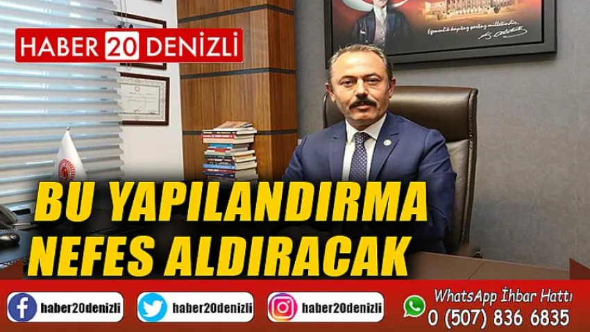 Bu Yapılandırma Nefes Aldıracak