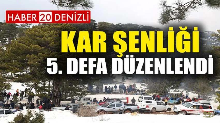 Kar Şenliği 5. Defa Düzenlendi