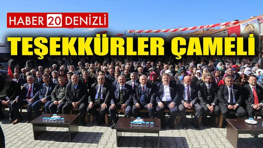 Başkan Arslan'dan Coşkulu Açılışlara Teşekkür