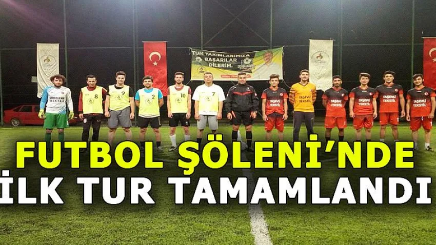 Futbol Şöleni’nde İlk Tur Tamamlandı