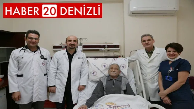 Karın bölgesinde aort genişlemesi tespit edilen hasta, kapalı yöntemle sağlığına kavuşturuldu