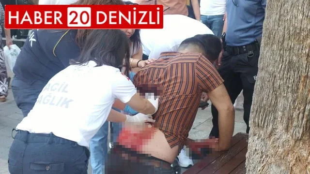 6 yerinden bıçaklandı, polislerin yanına kaçarak kurtuldu