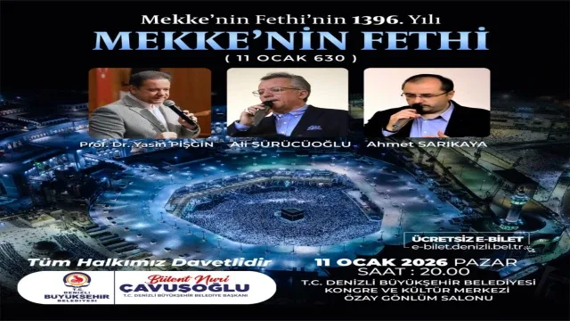 Büyükşehir’den Mekke’nin Fethi için özel program