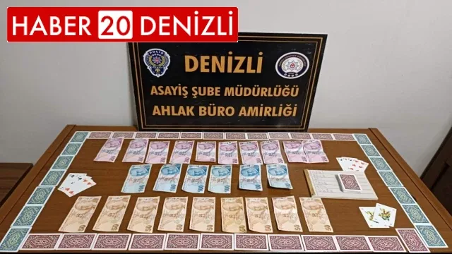 Denizli’de kumar ve fuhşa geçit verilmedi