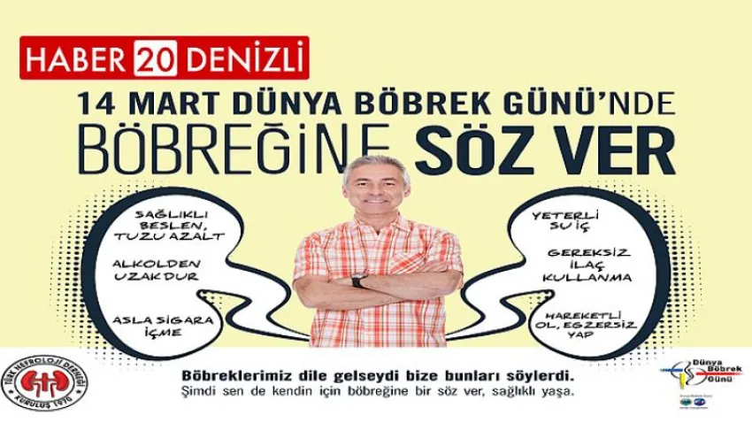 Böbreğine Söz Ver, Sağlıklı Yaşa