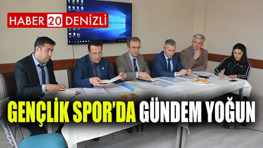 Gençlik Spor’da Gündem Yoğun