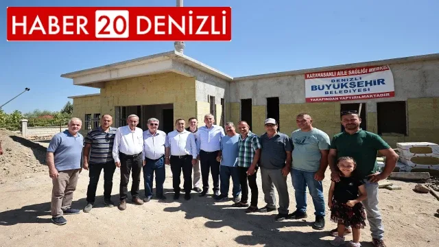 Karahasanlı Aile Sağlığı Merkezi inşası sona geldi