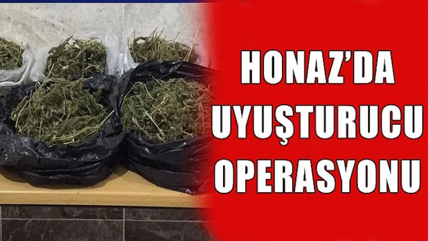 Honaz’ da Uyuşturucu Operasyonu