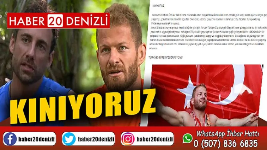 Türkiye Güreş Federasyonu'ndan Survivor yarışmacısı İsmail Balaban için açıklama