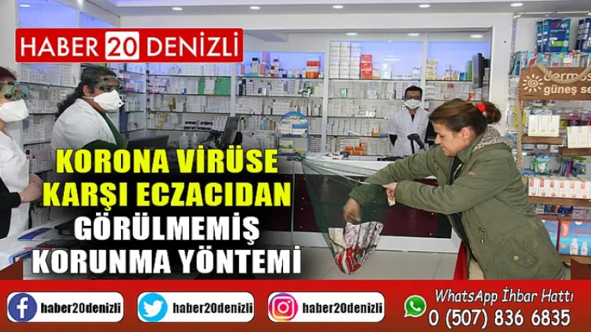 Korona virüse karşı eczacıdan görülmemiş korunma yöntemi