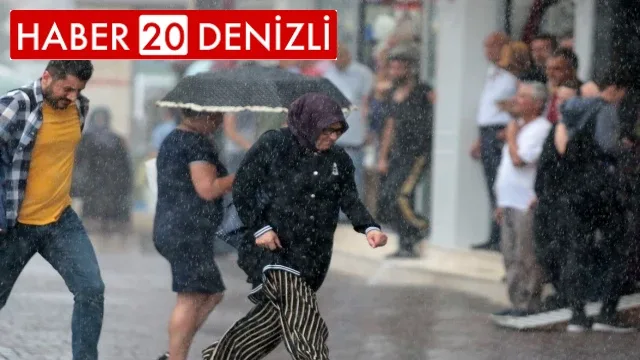 Meteoroloji’den Denizlilere uyarı: Kuvvetli rüzgar ve fırtınaya dikkat