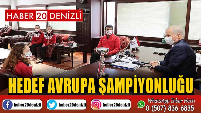 Hedef Avrupa Şampiyonluğu