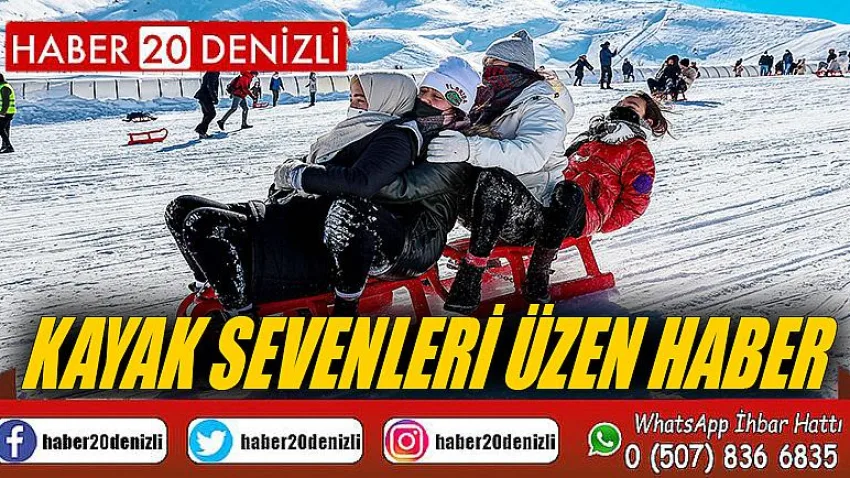 Kayak sevenleri üzen haber
