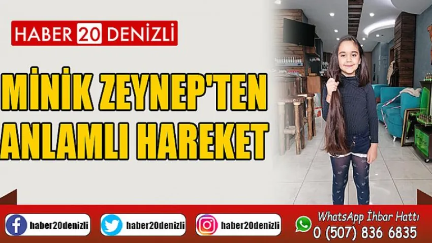 Minik Zeynep'ten Anlamlı Hareket