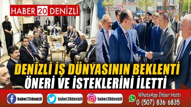 DTO Başkanı Erdoğan’dan Bakan Muş’a Kırmızı Dosya