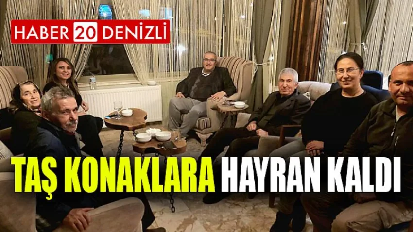 Taş Konaklara Hayran Kaldı