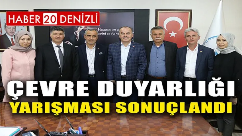 Çevre Duyarlığı Yarışması Sonuçlandı