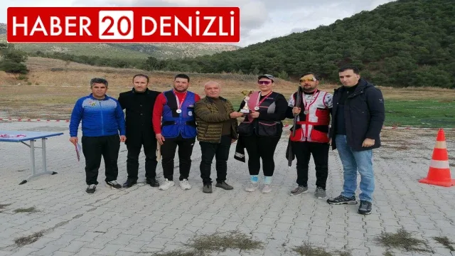 Çardak'da Cumhuriyetin kuruluşunun 100. yıl dönümü kapsamında Trap Atışı Yarışması gerçekleştirildi.