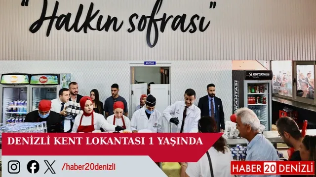 Denizli Kent Lokantası 1 yaşında