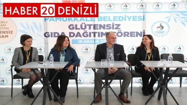 Pamukkale Belediyesinden çölyak hastalarına destek