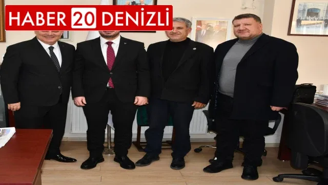 Milletvekili A. Adayı UZ, Buldan Belediye Başkanı Şevik’i Ziyaret Etti