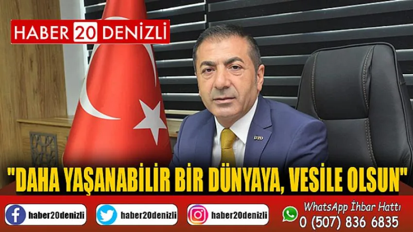 Daha Yaşanabilir Bir Dünyaya, Vesile Olsun