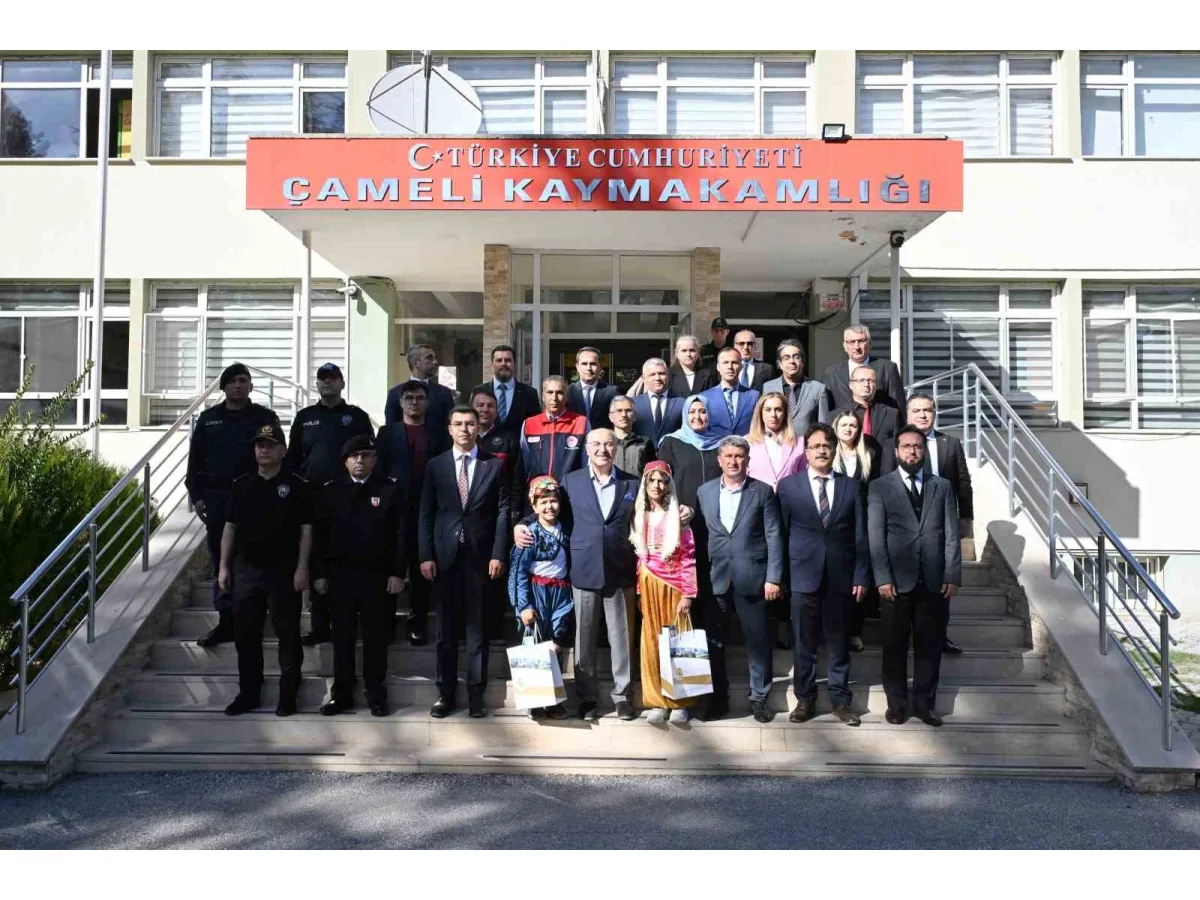 Vali Köşger’den Denizli’nin üretim merkezi Çameli’ye övgü