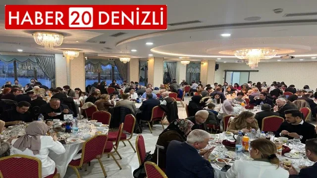Ankara’daki Denizlililer Denizlim Derneği’nin Aile İftarında Buluştu