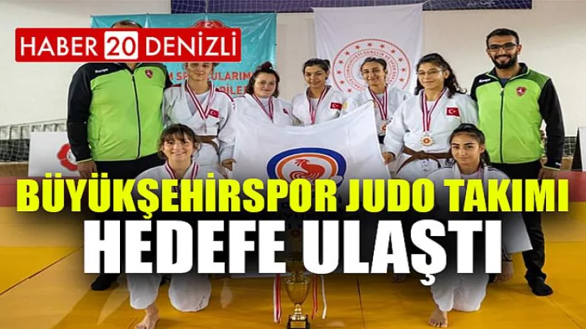 Büyükşehirspor Judo Takımı hedefe ulaştı