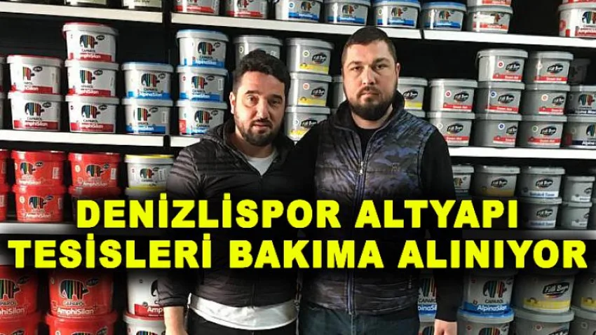 Denizlispor Altyapı Tesisleri Bakıma Alınıyor