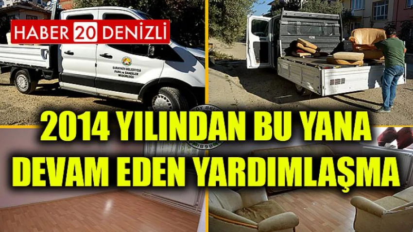 2014 yılından bu yana devam eden yardımlaşma