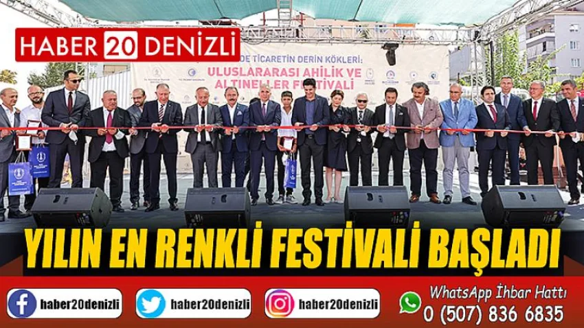 Yılın en renkli festivali başladı