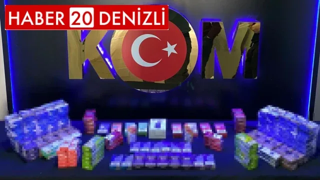 Tütün kaçakçılığı yaptığı iddia edilen 4 şüpheli yakalandı