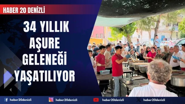 Güroluk Mahallesi’nde 34 yıllık aşure geleneği yaşatılıyor