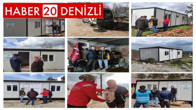 Yardım eli Merkezefendi’den Nurhak’a uzanıyor