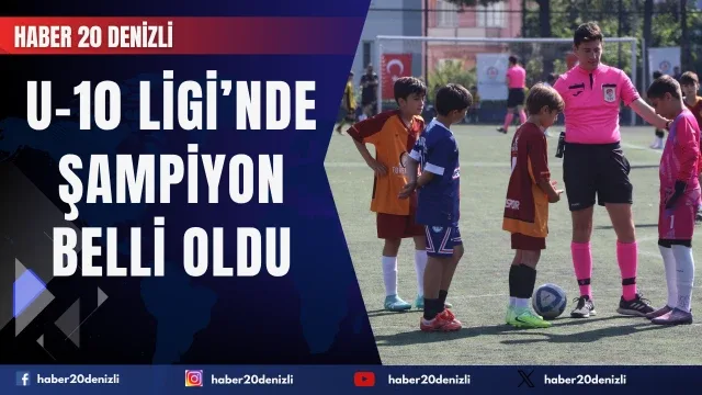 U-10 Ligi’nde şampiyon belli oldu