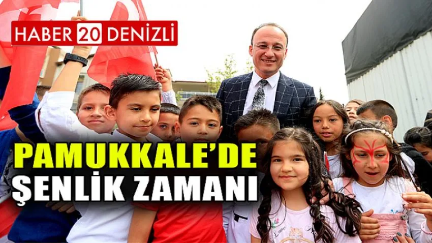 Pamukkale’de Şenlik Zamanı