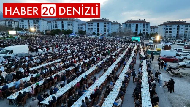 Merkezefendi Belediyesi 7 bin kişiyi iftar sofrasında buluşturdu
