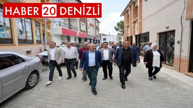 AK Partili Şahin Tin, Denizli’yi adım adım dolaşıyor