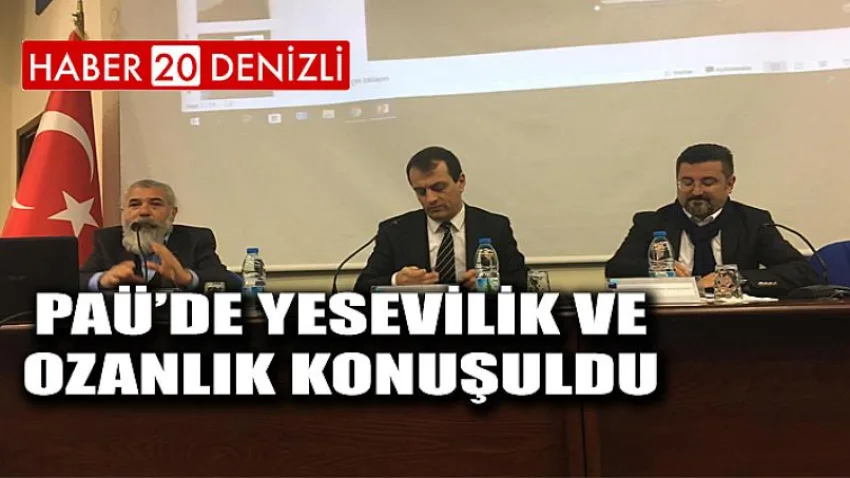 Paü’de Yesevilik Ve Ozanlık Konuşuldu